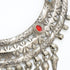 F856 Breast plate Afghan silver and set glass stones. 17 x 21 cms - The Nomads Tent
